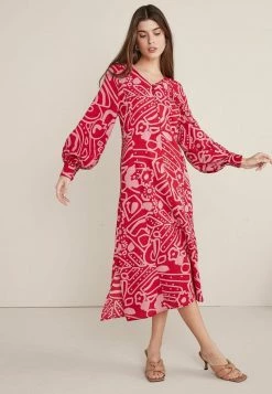 Next Damen TRAPEZE - Freizeitkleid - Pink