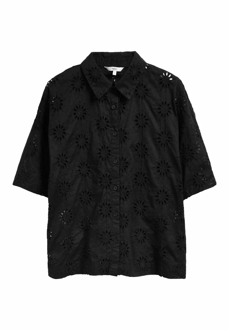 Next Damen SHORT SLEEVE - Hemdbluse - Black – Bild 6