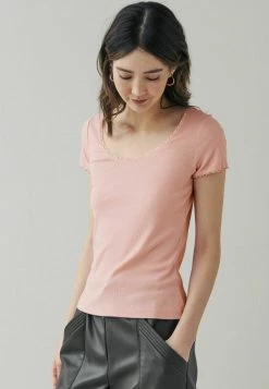 Next Damen 3 PACK - T-Shirt Basic - White/pink/black
