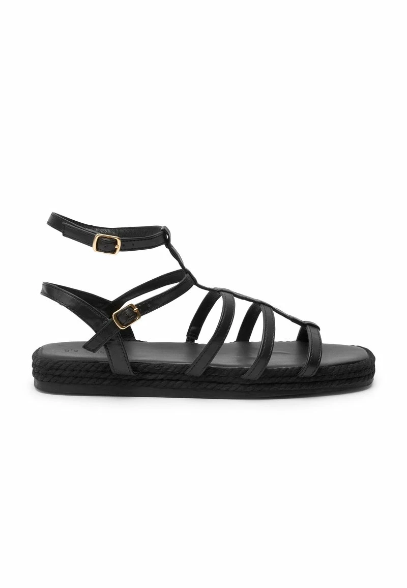 Next Damen FOREVER COMFORT ROPE GLADIATOR - Riemensandalette - Black