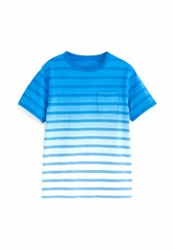 Next Kinder SHORT SLEEVE - T-Shirt Print - Blue Ombre Stripe