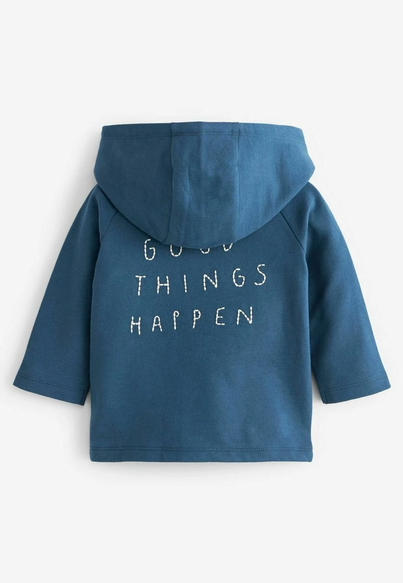 Next Kinder SLOGAN JERSEY - Sweatjacke - Navy Blue – Bild 5