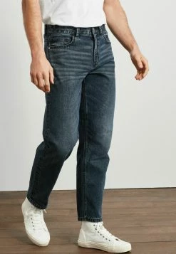 Next Herren Jeans Relaxed Fit - Rigid Grey