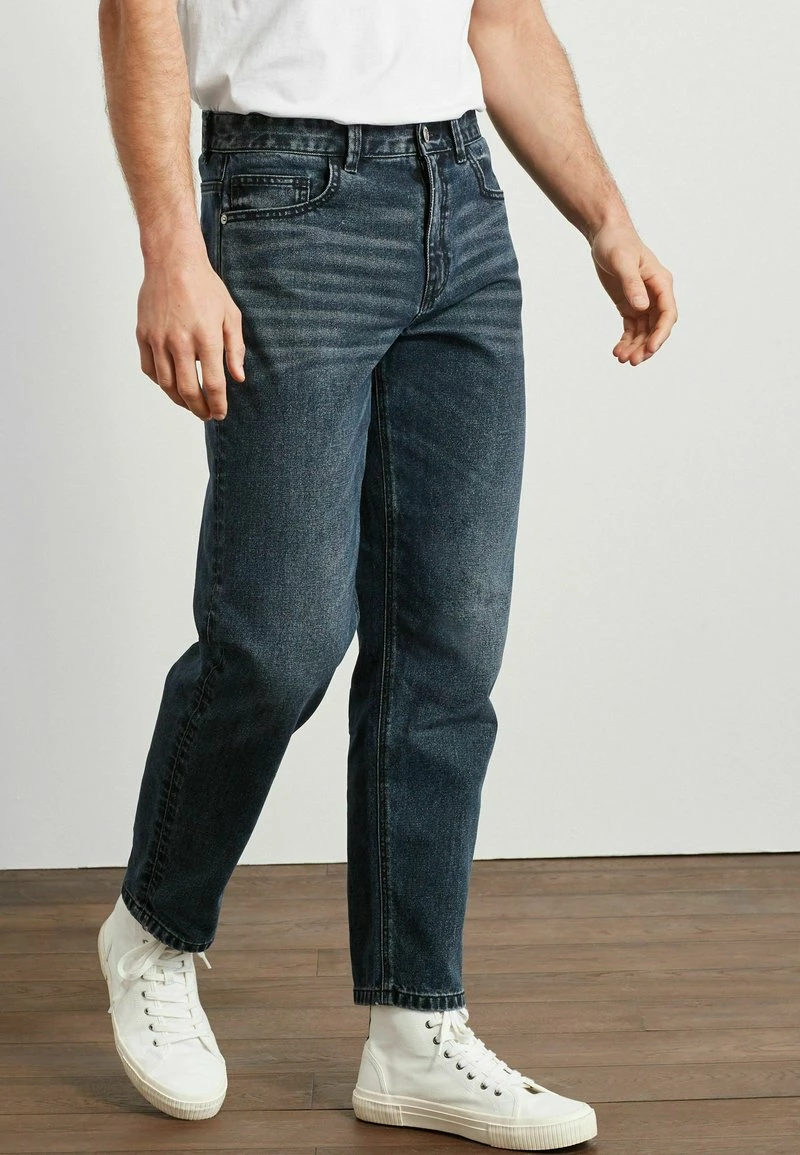 Next Herren Jeans Relaxed Fit - Rigid Grey
