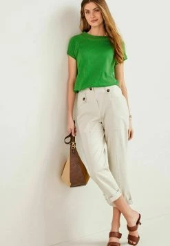 Next Damen BUBBLEHEM RAGLAN - T-Shirt Print - Green