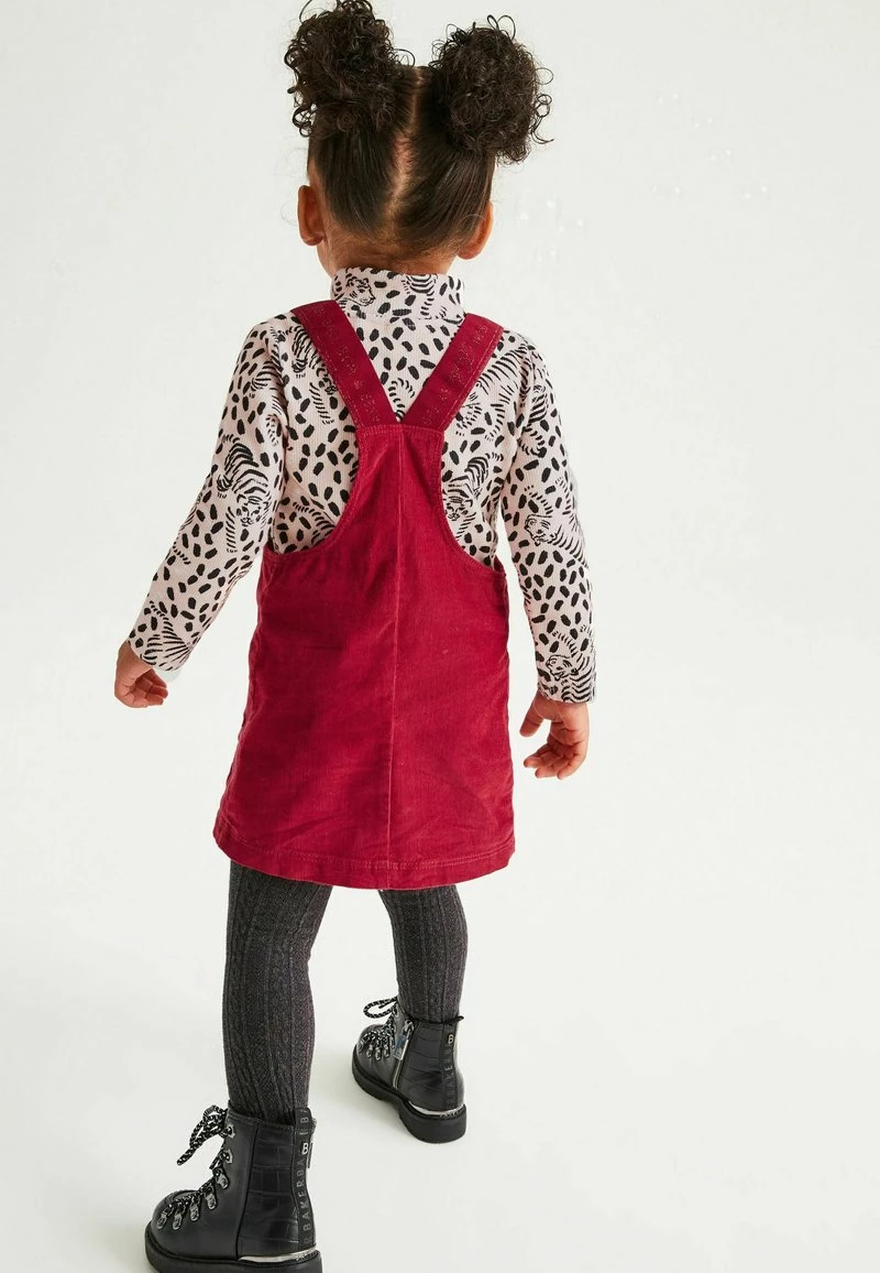Next Kinder BAKER BY TED BAKER BURGUNDY PINAFORE SET - Strickpullover - Red – Bild 2