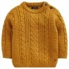 Next Kinder CABLE CREW - Strickpullover - Ochre