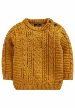 Next Kinder CABLE CREW - Strickpullover - Ochre