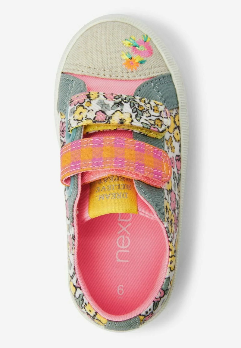 Next Kinder TOE BUMPER - Lauflernschuh - Pink Floral Patchwork – Bild 3
