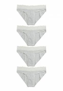 Next Damen 4 PACK - Slip - Grey