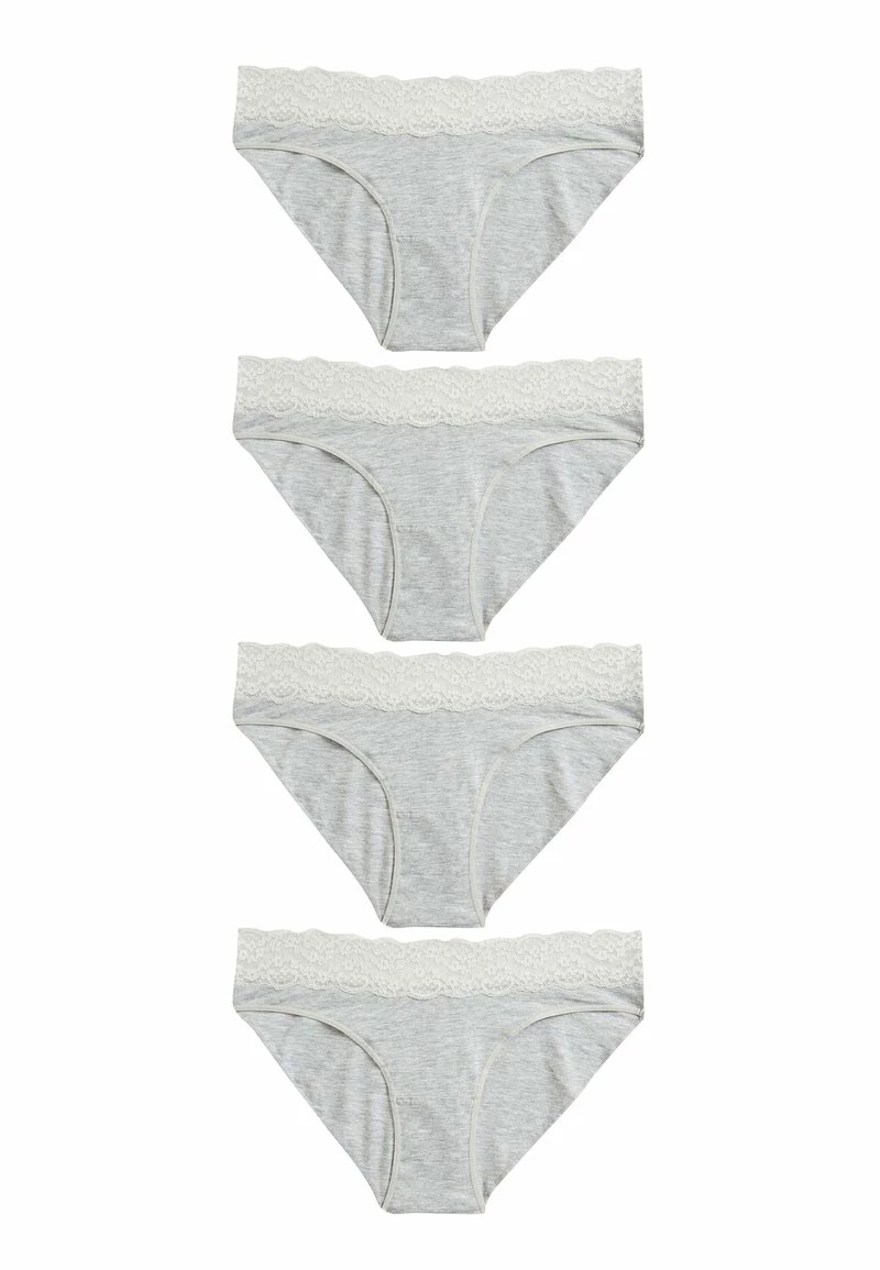 Next Damen 4 PACK - Slip - Grey