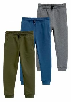 Next Unisex MULTI BLACK SKINNY FIT 3 PACK JOGGERS (3-16YRS) - Jogginghose - Grey