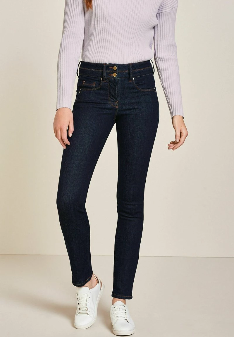 Next Damen LIFT SHAPE SLIM - Jeans Slim Fit - Blue Denim