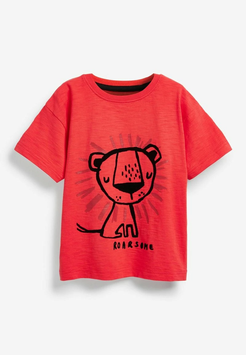 Next Kinder 3 PACK - Nachtwäsche Set - Red Blue Yellow Animals – Bild 4