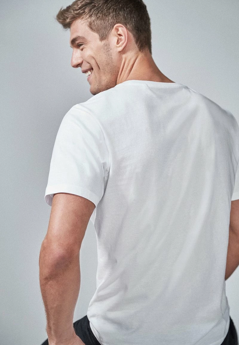 Next Herren T-Shirt Basic - White