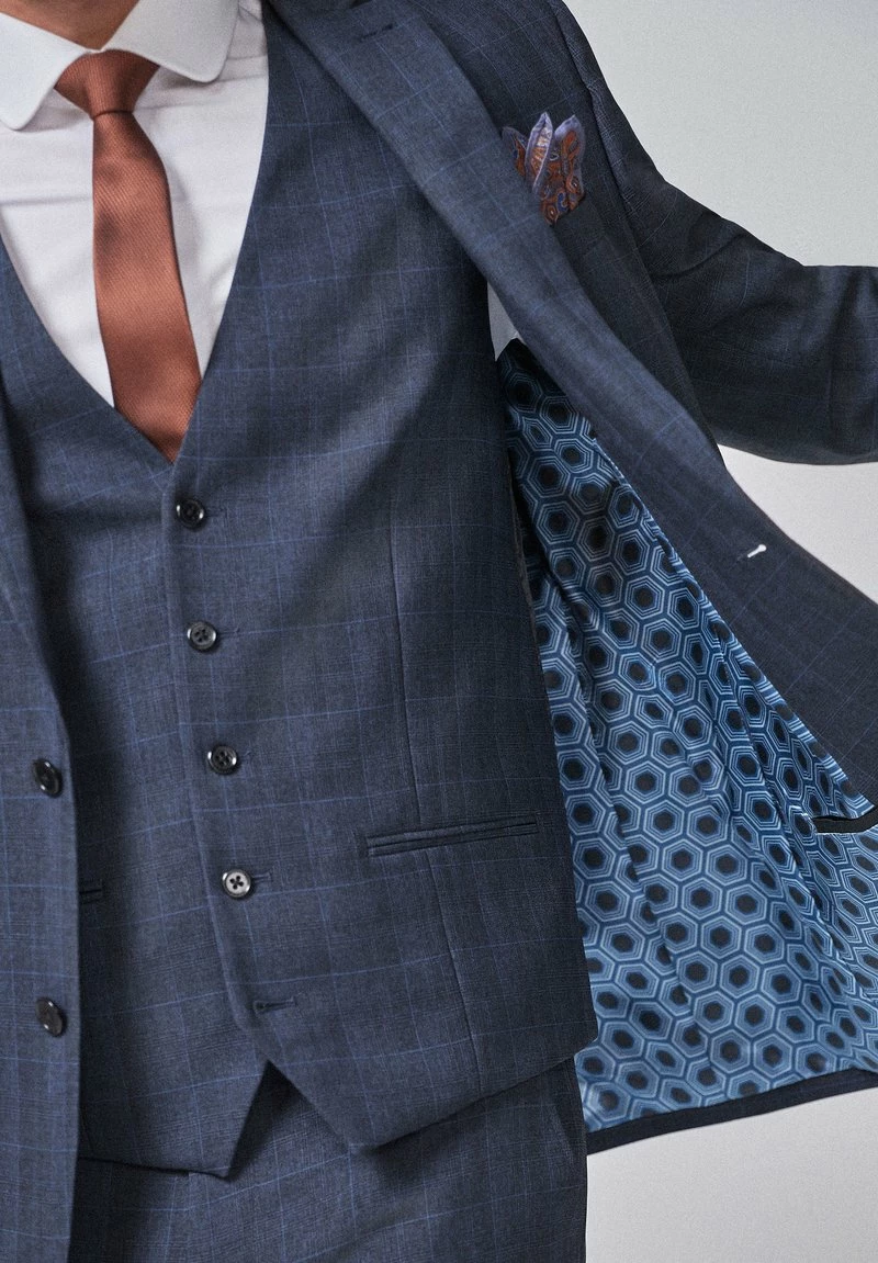 Next Herren SLIM FIT - Sakko - Blue – Bild 4