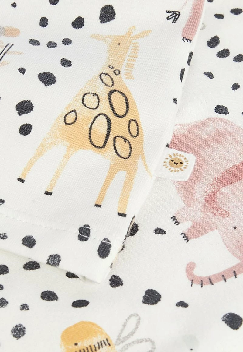 Next 2 PIECE ANIMAL PRINT SET UNISEX - Stoffhose - White – Bild 3