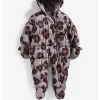 Next Kinder ANIMAL PRINT ALL-IN-ONE - Strampler - Purple