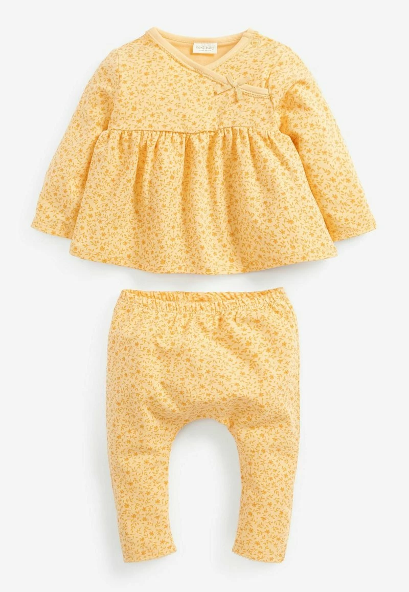 Next 4 PIECE LONG SLEEVE WRAP SET - Stoffhose - Yellow Cream Baby | Kinder – Bild 4
