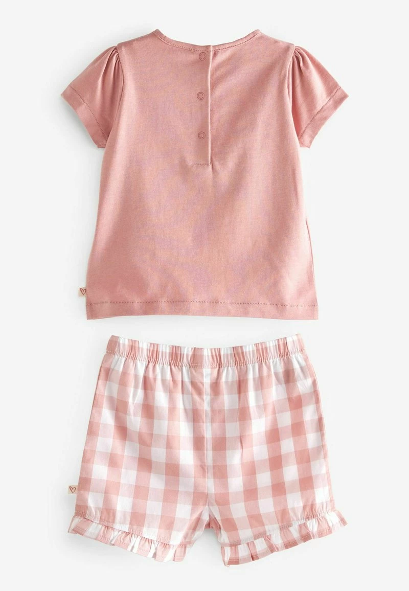Next Kinder SET - Shorts - Pink Gingham Character – Bild 3