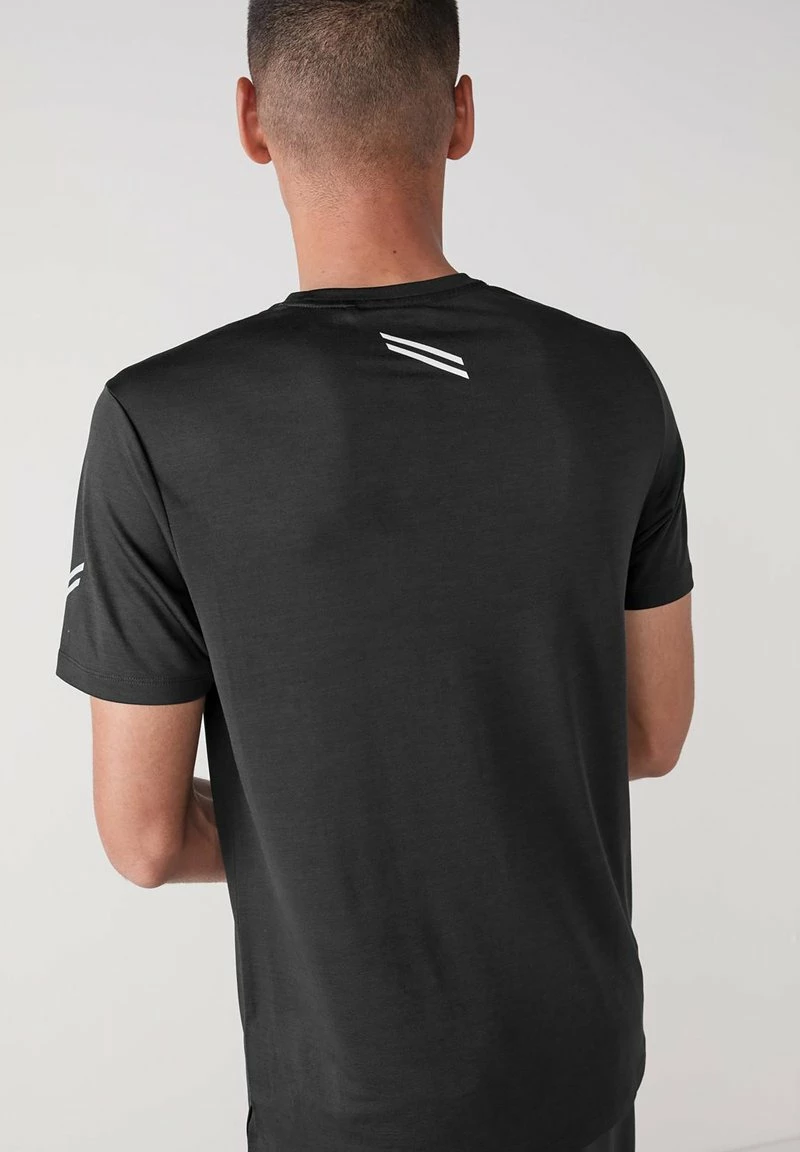 Next Herren ACTIVE - T-Shirt Print - Black – Bild 2