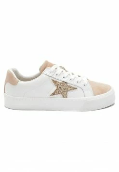 Next SIGNATURE CHUNKY STAR - Sneaker Low - White With Gold | Damen