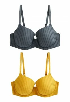 Next Damen 2 PACK - Balconette BH - Yellow