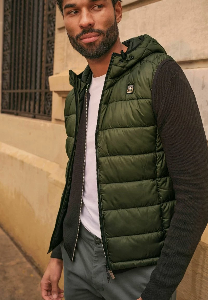 Next Herren Weste - Khaki – Bild 3