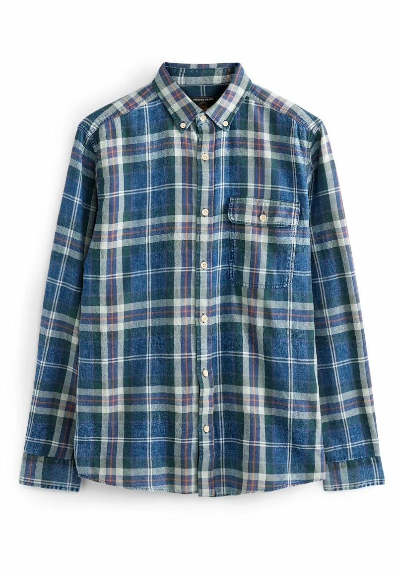 Next Herren WESTERN - Hemd - Blue /green Check – Bild 5