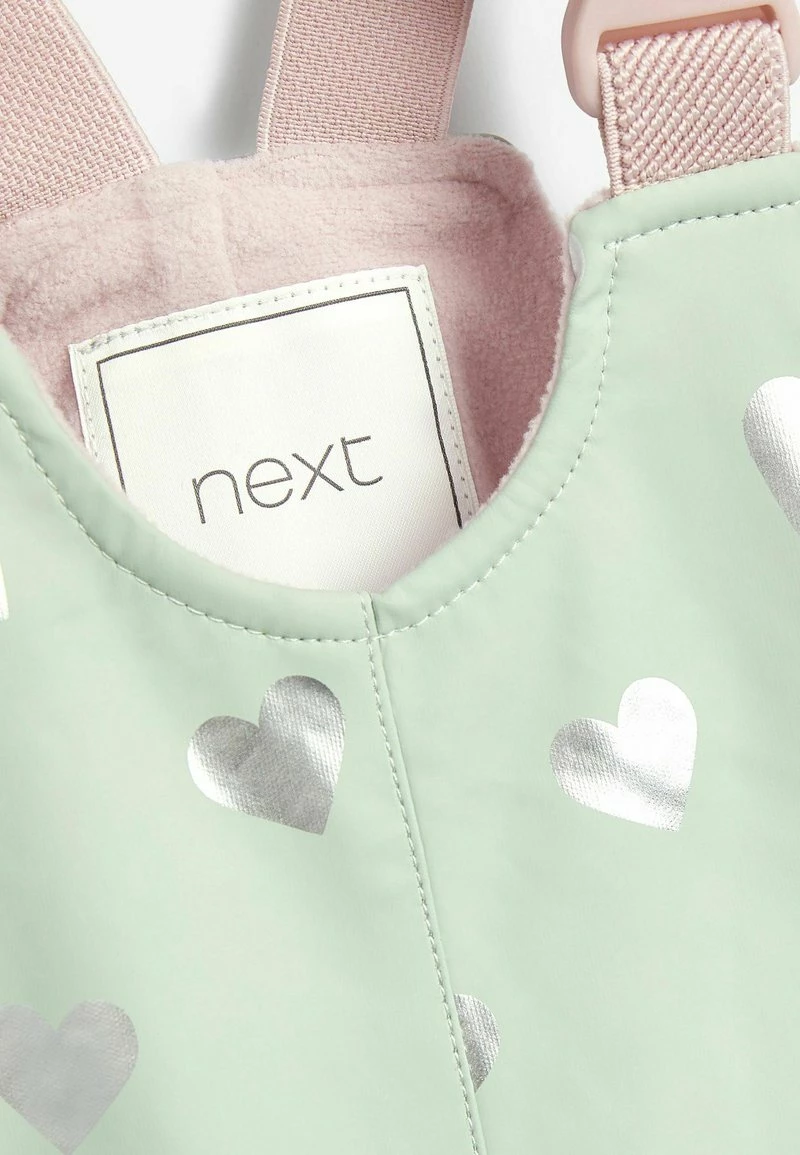 Next Kinder HEART PRINT - Latzhose - Green – Bild 5