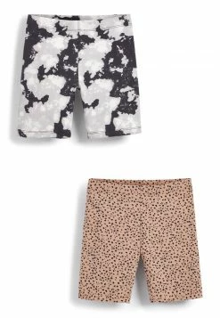 Next Kinder 2 PACK - Shorts - Black Tie Dye Animal