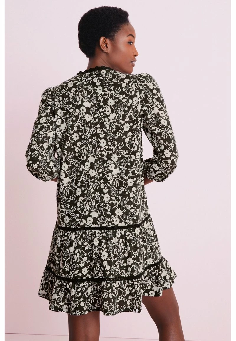 Next Damen Tunika - Black White Mono Print – Bild 3