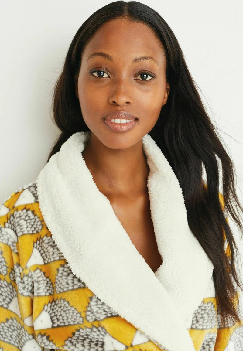 Next Damen SCION - Bademantel - Ochre Yellow Spike Hedgehog – Bild 3