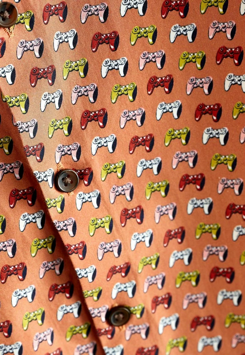 Next Kinder Hemd - Rust Brown Game Controleller – Bild 4