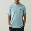 Next Herren STAG - T-Shirt Basic - Light Blue Tipped