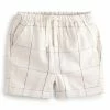 Next Kinder BLEND PULL ON - Shorts - White Grid