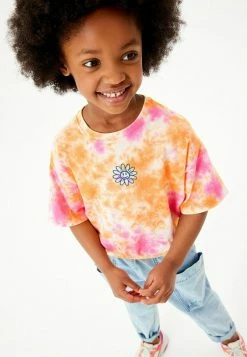Next Kinder TIE DYE - T-Shirt Print - Orange