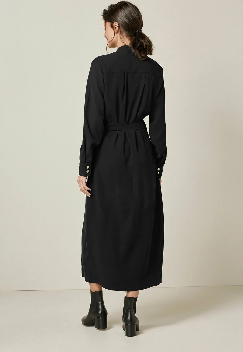 Next Damen MIDI ZIP FRONT - Blusenkleid - Black – Bild 2