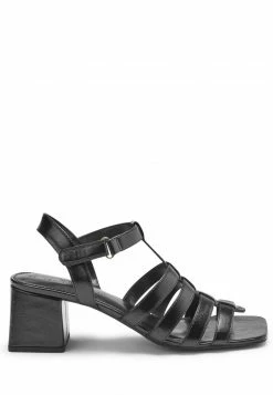 Next Damen FOREVER COMFORT GLADIATOR BLOCK - Riemensandalette - Black