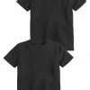 Next Unisex 2 PACK - T-Shirt Basic - Black