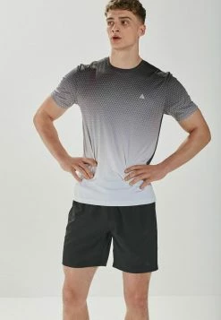 Next Herren ACTIVE SPORTS - T-Shirt Print - Stone