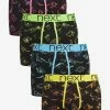 Next Herren DINOSAUR A FRONTS FOUR PACK - Panties - Black