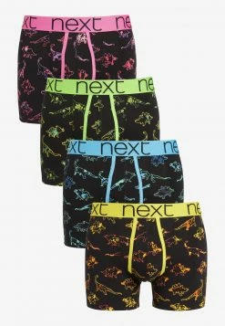 Next Herren DINOSAUR A FRONTS FOUR PACK - Panties - Black