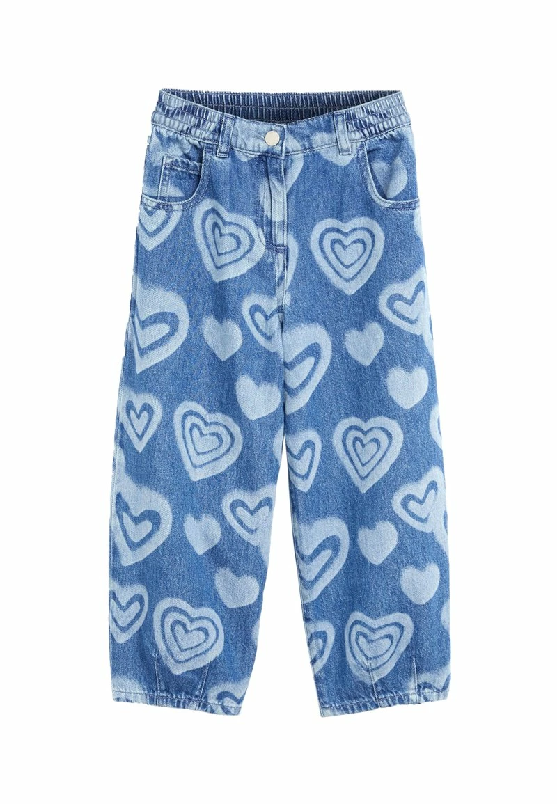 Next Kinder Jeans Relaxed Fit - Mottled Blue – Bild 4