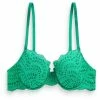 Next Damen BRODERIE LIGHT PAD - Balconette BH - Green