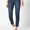 Next Damen INKY BLUE CROPPED - Jeans Skinny Fit - Blue