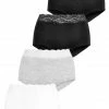 Next Damen FOUR PACK - Panties - Black