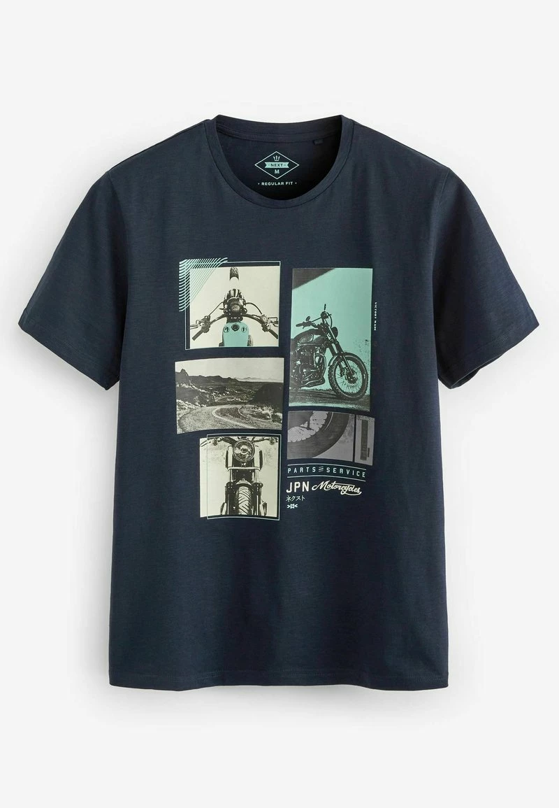 Next Herren 3 PACK - T-Shirt Print - Blue – Bild 9