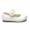 Next Klassischer Ballerina - White Satin | Kinder