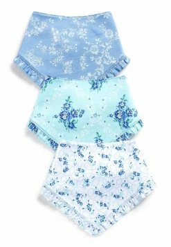 Next 3 PACK DRIBBLE - Lätzchen - Blue | Kinder